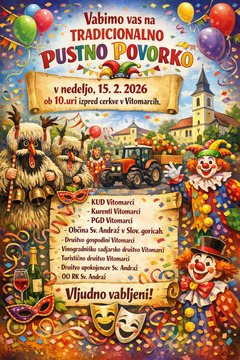 Vabilo - pustna povorka