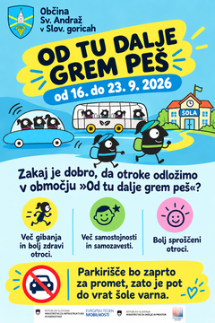 od tu dalje grem peš