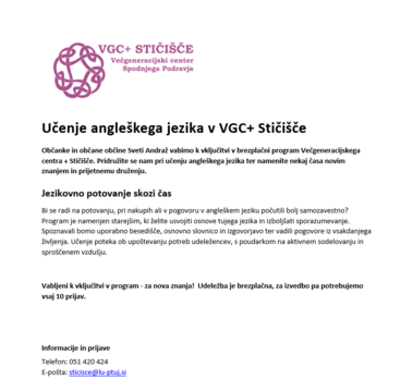 Učenje angleškega jezika